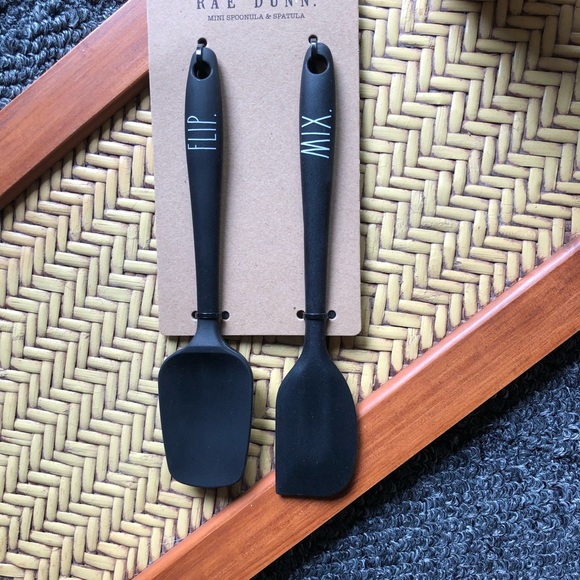 NWT Rae Dunn Mini Flip Spoonula & Spatula Set - Picture 2 of 3